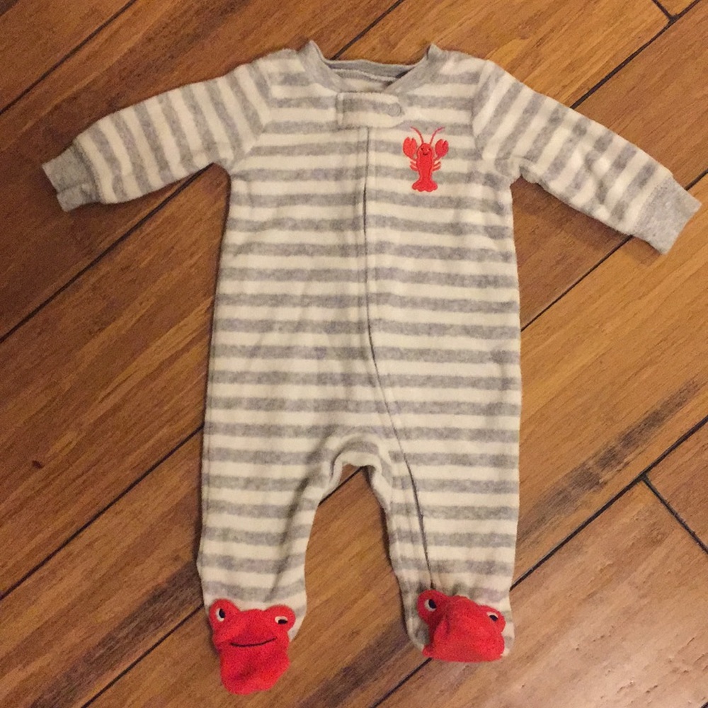 NB Terry Lobster Sleeper Carters